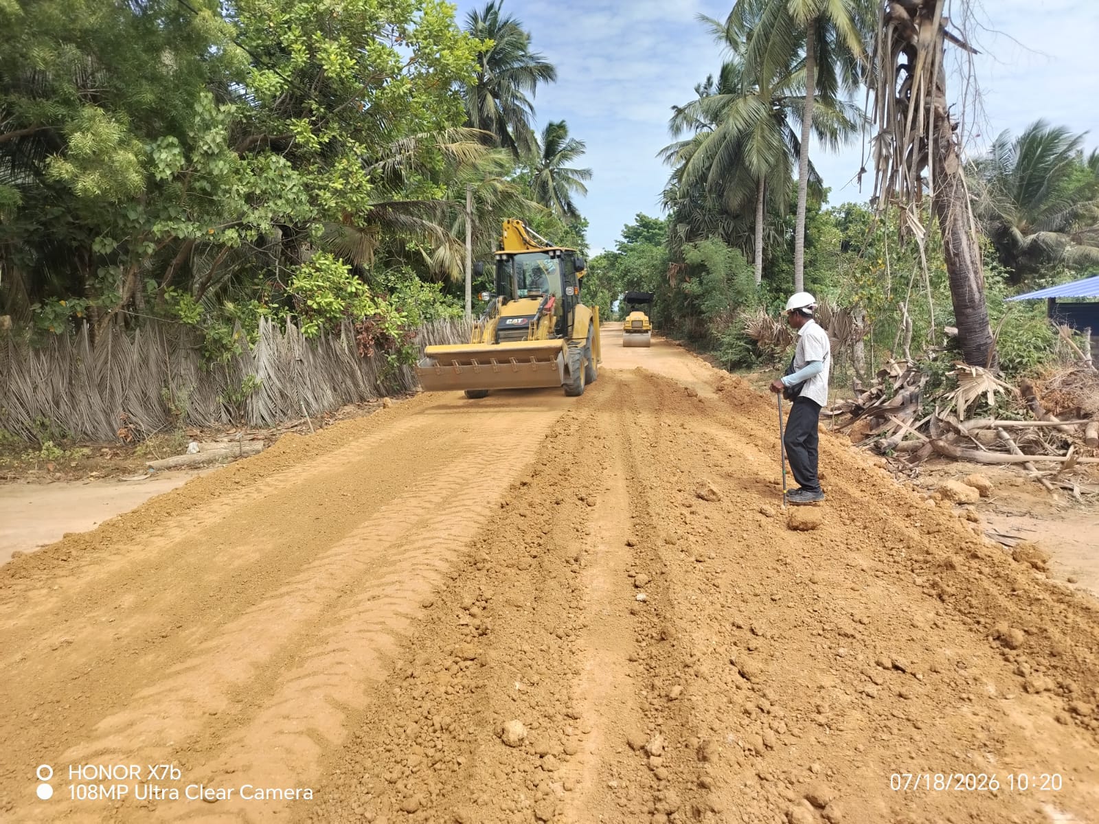 RR Construction Road Rehabilitation and Highway Construction - CAT Machine
